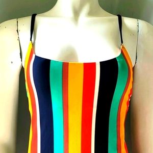 Aerie One-Piece Striped Swimsuit